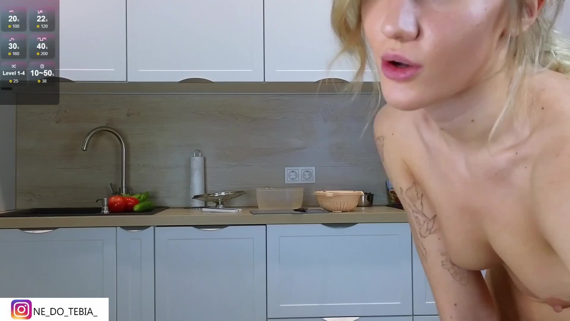 Performer kitchen fun with ella sweety -  Naked teen young 18 pornshow cooking show 2, # 1 Porn Archive - ePornREC