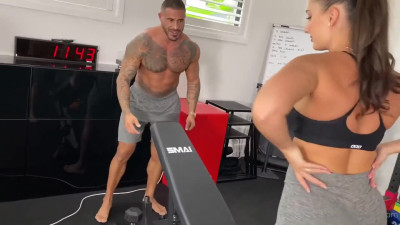 isabellexjeremy onlyfans 23-12-2024 fucked a client in a sports fitness club