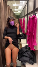 Layla Marlene Onlyfans 12-Jan-2025 top model fucking herself in a fitting room