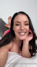 Angela White Onlyfans 21-Jan-2025 plays with vibrator on clitoris