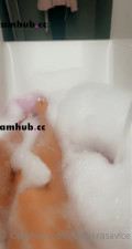 Katja_Krasavice Onlyfans April-08-2025 showed her feet in the bathroom